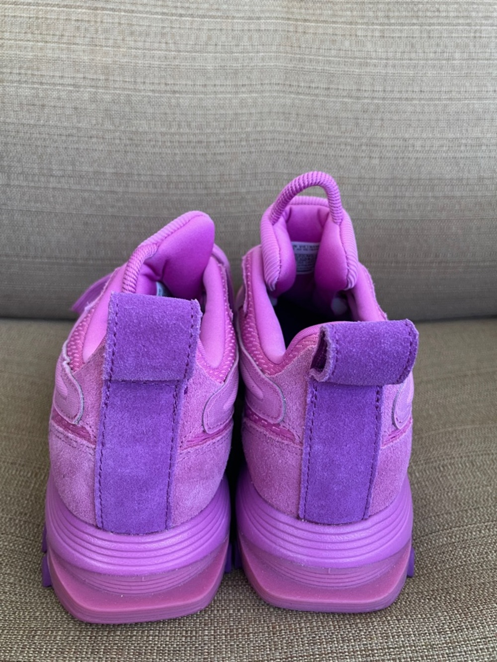 Reebok x Cardi B Classic Leather V2 sneakers purple lilac Ultraberry size   7 - Picture 4 of 9